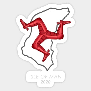 Isle of Man Race 2020 Sticker